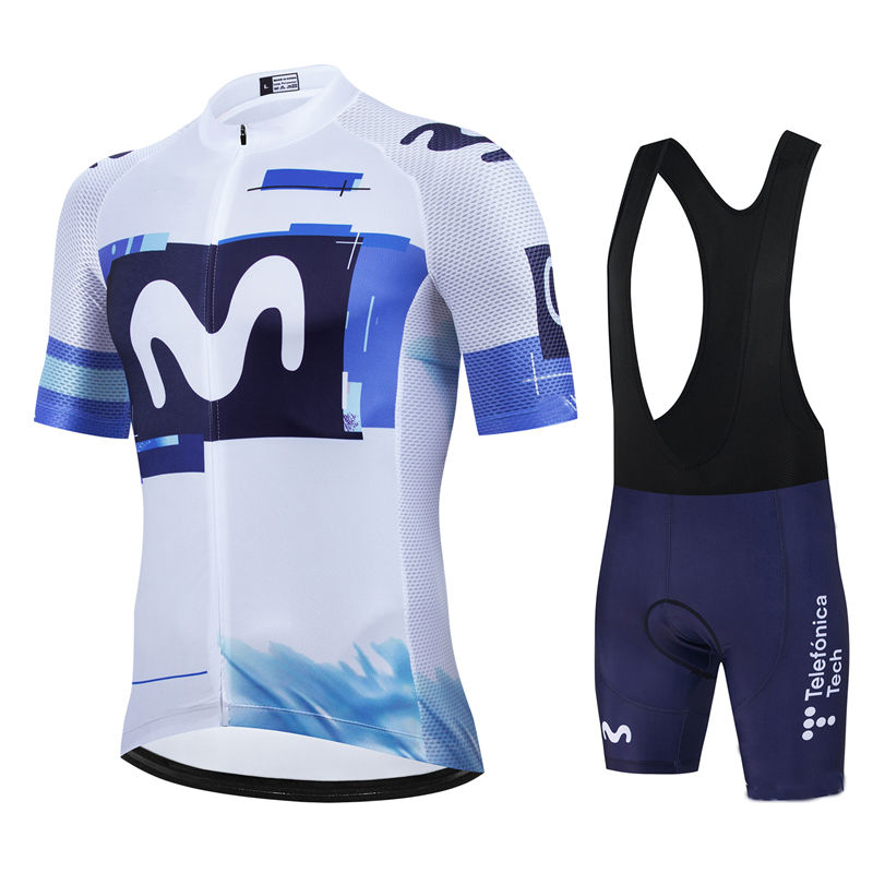 Mountain Biking Shorts - Movistar Pro Team الصيف الدراجات جيرسي