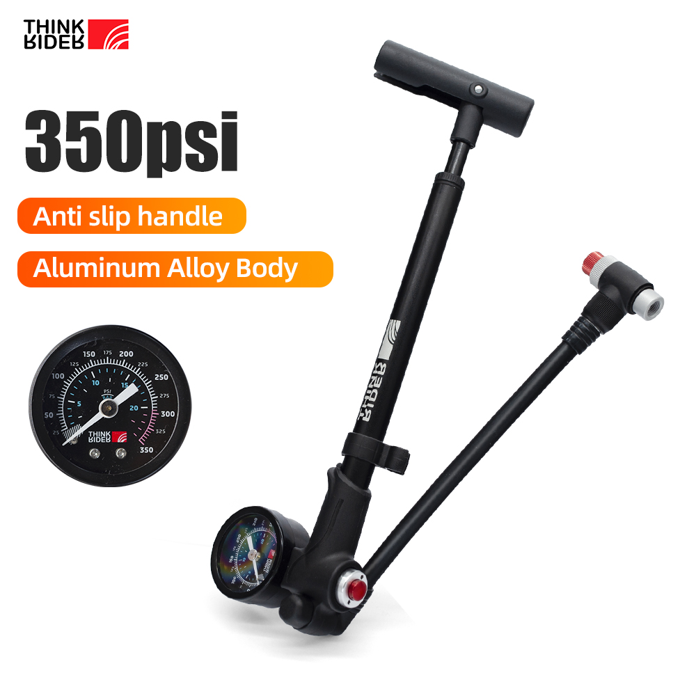 Mtb Fork Air - مضخة هواء الدراجة ThinkRider المحمولة ذات