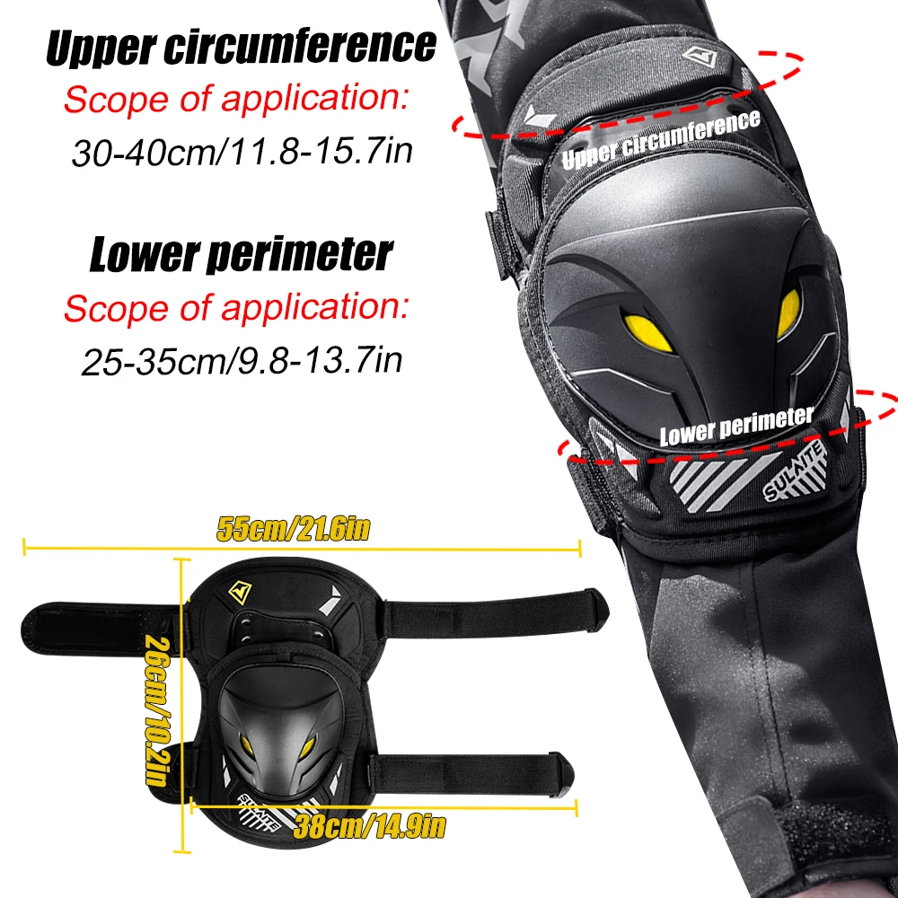 GOMOREON زوج واحد من واقيات ال - مراجعة Mountain Biking Knee And Elbow Pads وسعره
