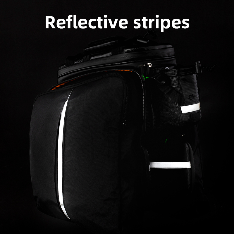 ROCKBROS دراجة دراجة 3 in1 جذع - مراجعة Mountain Biking Fanny Pack وسعره