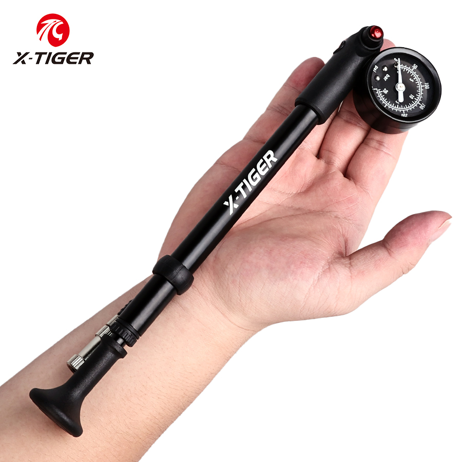مضخة هواء محمولة للدراجة X-TIG - مراجعة Mtb Fork Air وسعره