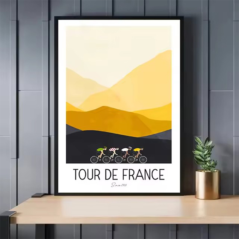 الألوان المائية الدراجات سباق  - مراجعة Picture Of Mountain Biking وسعره