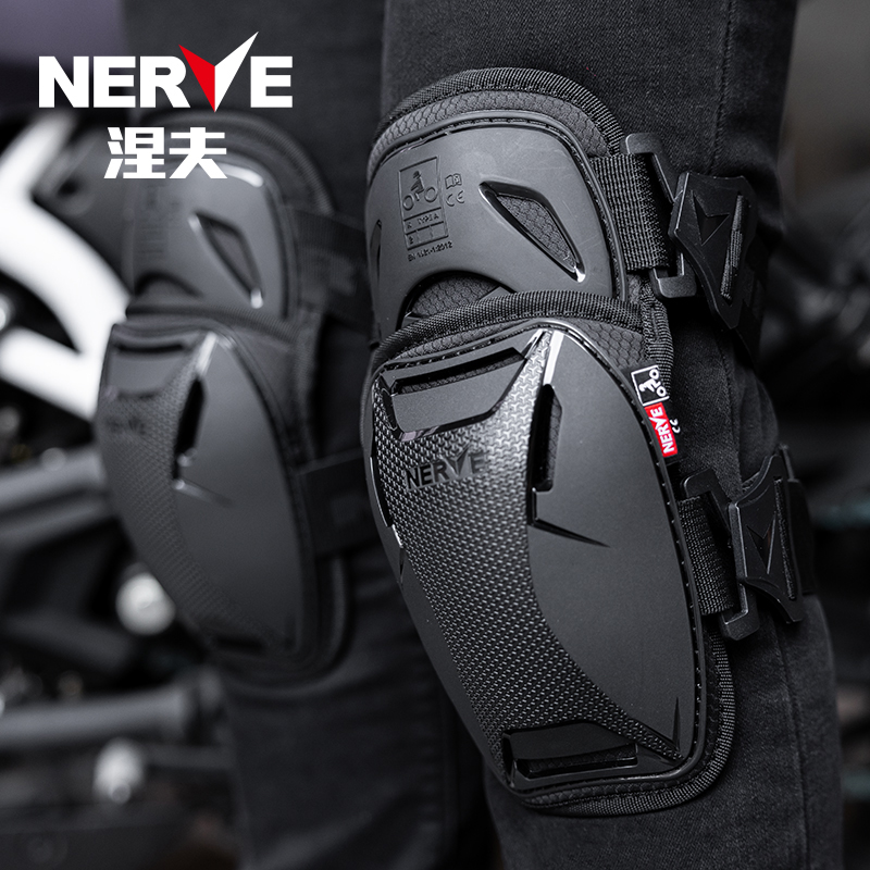 العصب دراجة نارية منصات الركبة - مراجعة Mountain Biking Knee And Elbow Pads وسعره