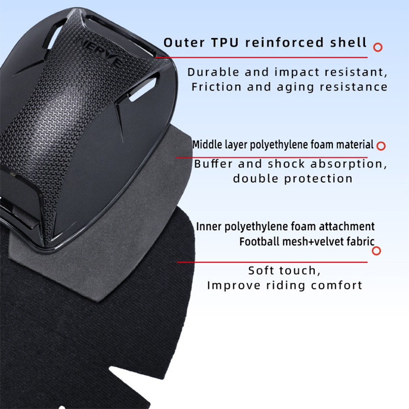 العصب دراجة نارية منصات الركبة - مراجعة Mountain Biking Knee And Elbow Pads وسعره