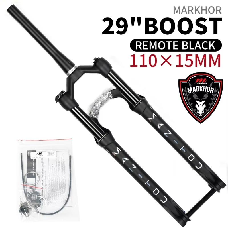 شوكة تعليق هوائية-زيتية من مان - مراجعة Mtb Fork Air وسعره