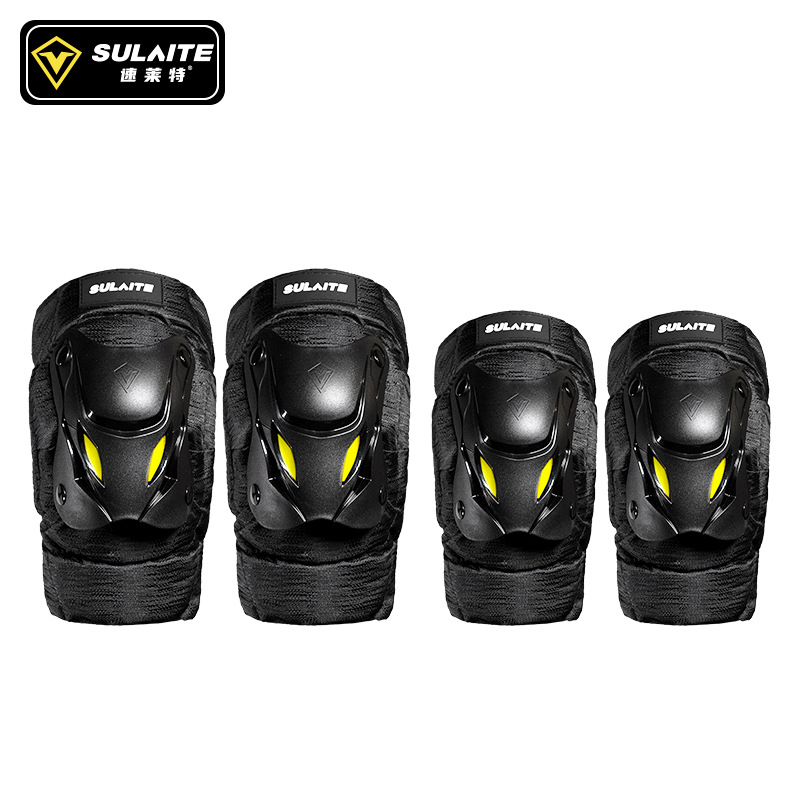 زوج واحد من واقيات الركبة والك - مراجعة Mountain Biking Knee And Elbow Pads وسعره