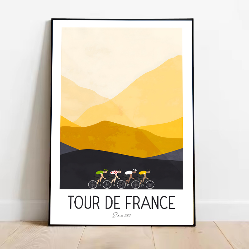 لوحة فنية مائية لسباق الدراجات - مراجعة Picture Of Mountain Biking وسعره