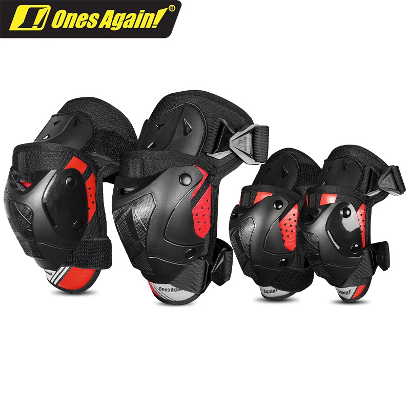 مجموعة واقيات حماية من المستوى - مراجعة Mountain Biking Knee And Elbow Pads وسعره