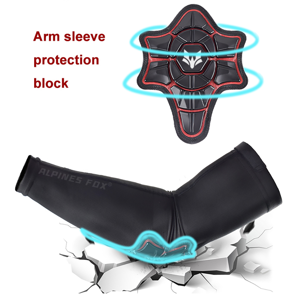 واقي الركب للدراجات النارية لل - مراجعة Mountain Biking Knee And Elbow Pads وسعره
