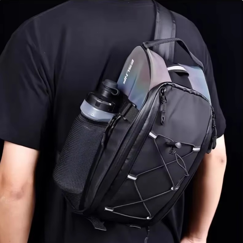 حقيبة دراجة كبيرة السعة من إس  - مراجعة Mountain Biking Fanny Pack وسعره