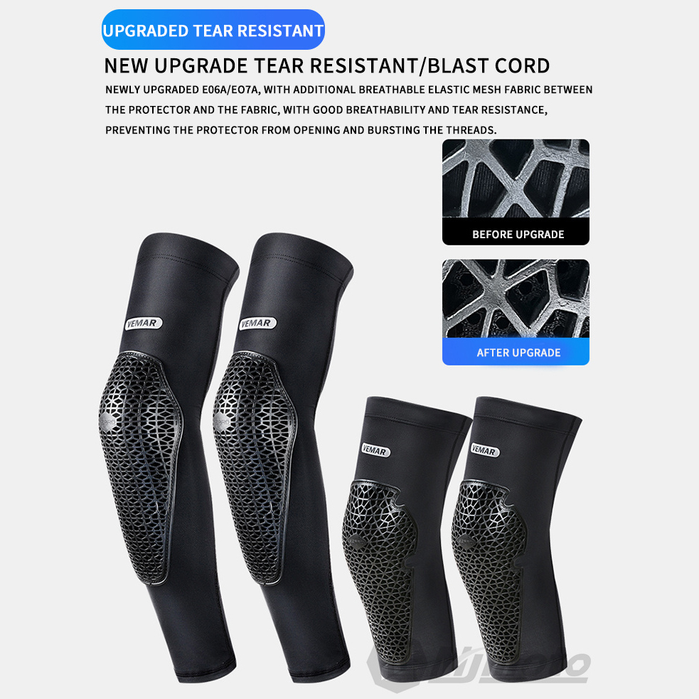 VEMAR المبردة المضادة للسقوط د - مراجعة Mountain Biking Knee And Elbow Pads وسعره