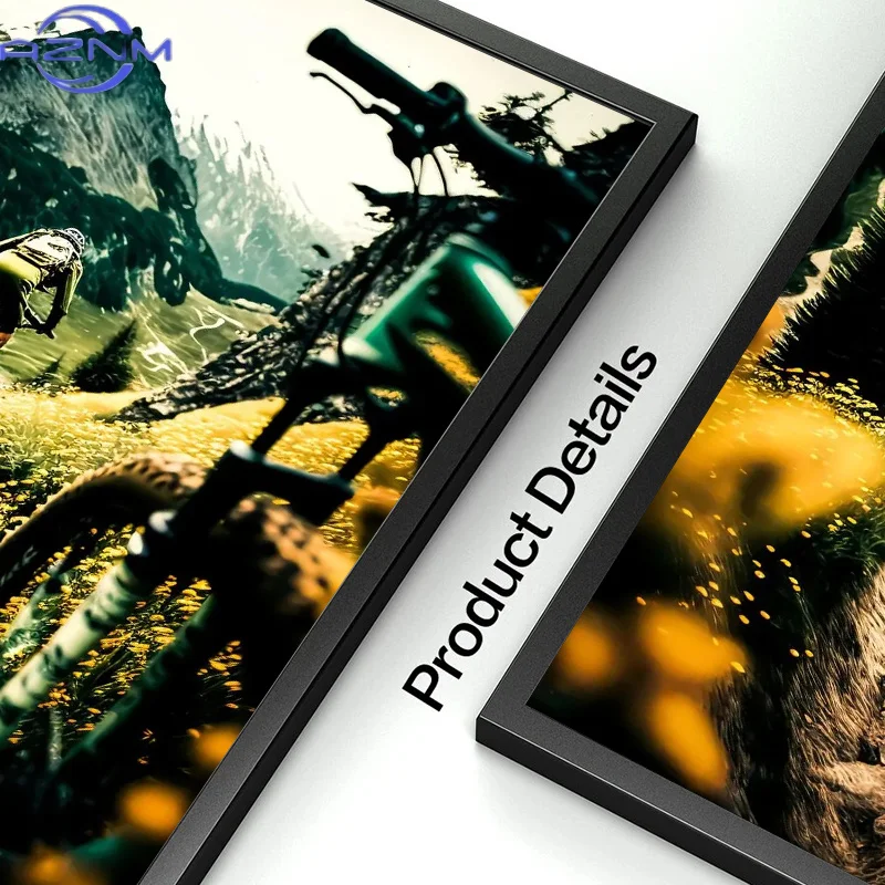 لوحات وملصقات حديثة لدراجات ال - مراجعة Picture Of Mountain Biking وسعره
