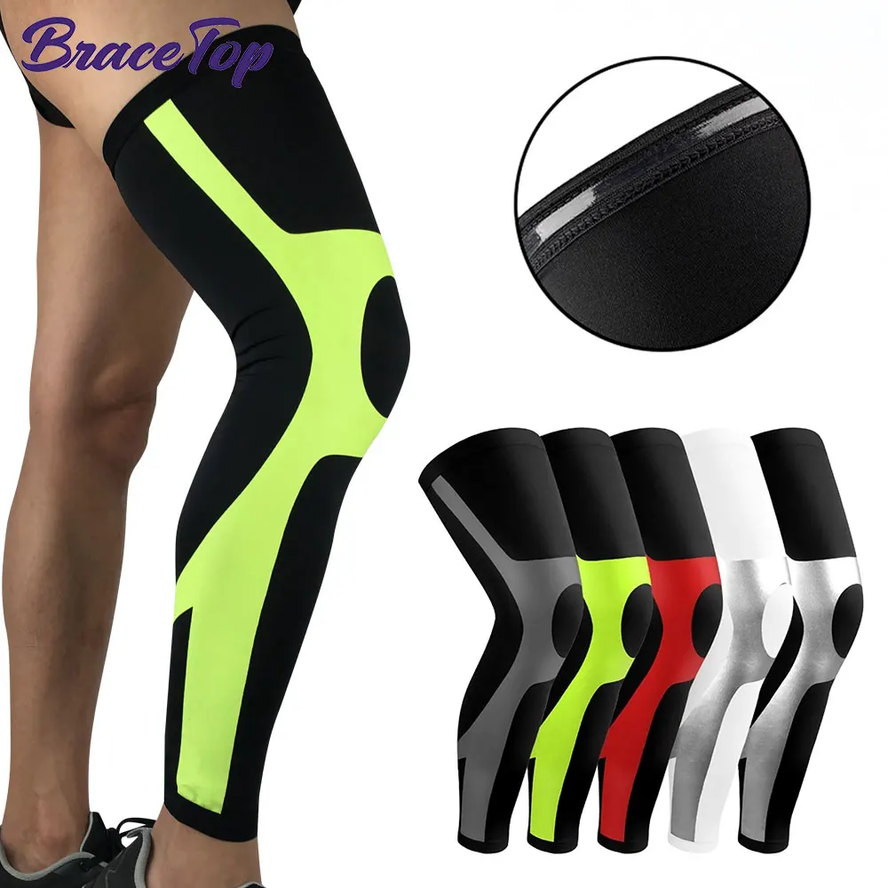 1 قطعة كم ضغط كامل الساق منصات - مراجعة Mountain Biking Knee And Elbow Pads وسعره