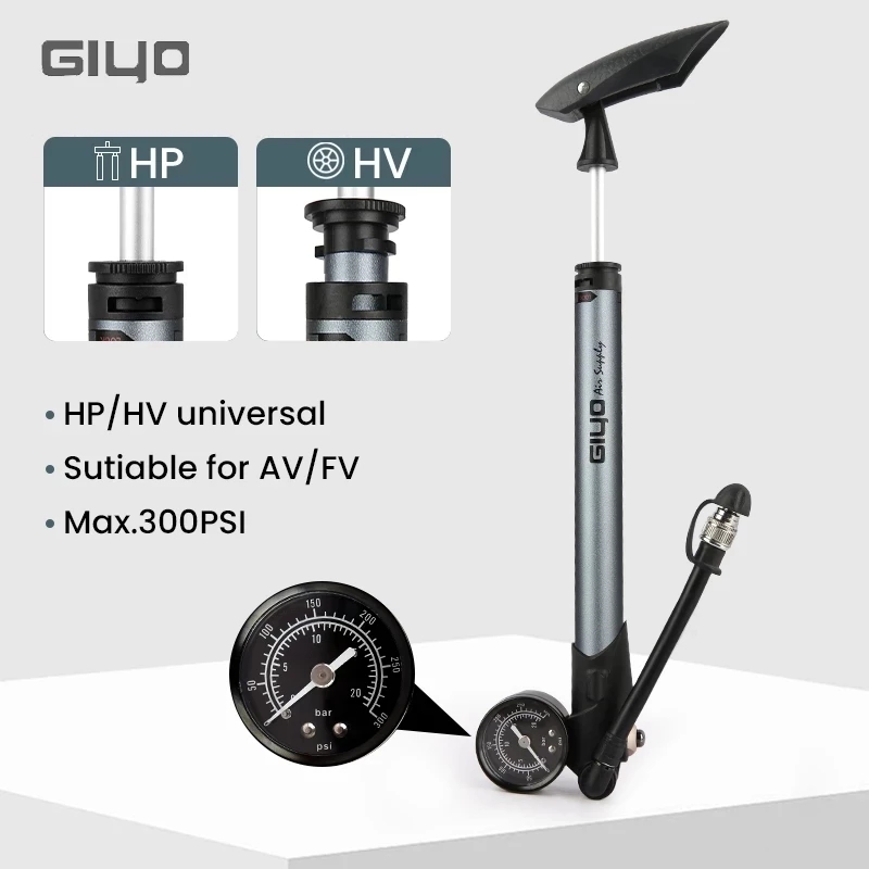 مضخة هواء يدوية للدراجات جيو G - مراجعة Mtb Fork Air وسعره