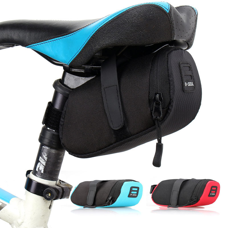 النايلون دراجة السرج حقيبة مقا - مراجعة Mountain Biking Fanny Pack وسعره